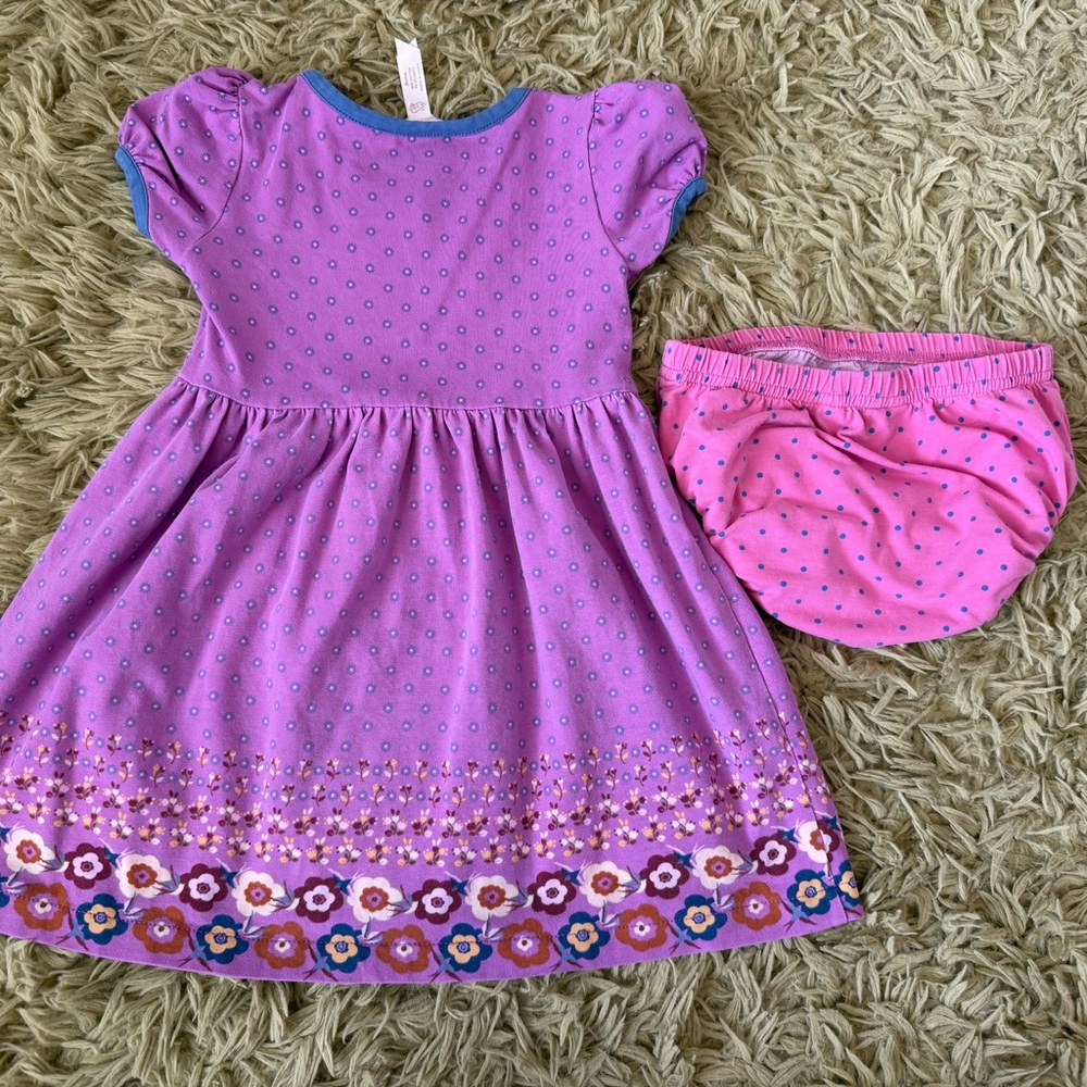 Matilda Jane Purple and Pink Kids Matching Set - Picture 2 of 2